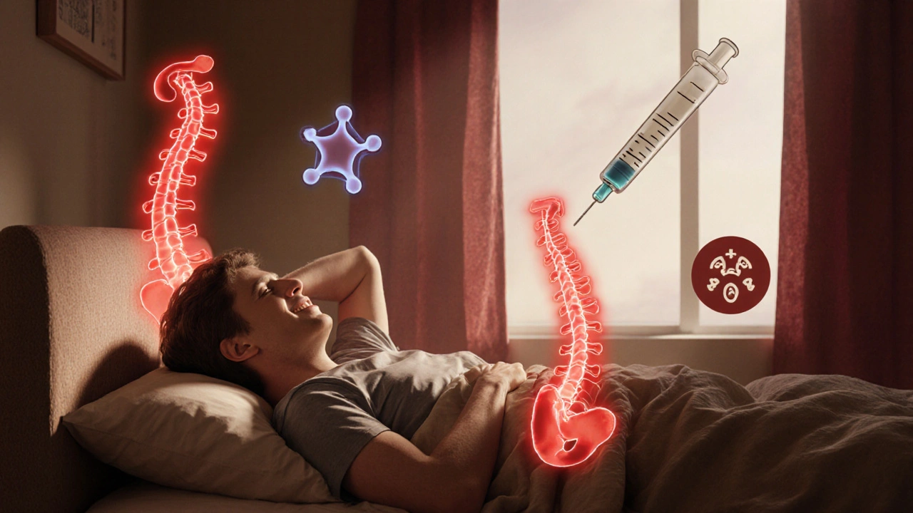 Ankylosing Spondylitis: How TNF Inhibitors Reduce Spine Inflammation and Improve Daily Life