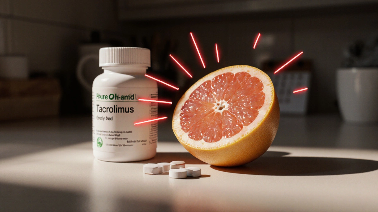 Grapefruit and Immunosuppressants: What You Need to Know Before Eating One