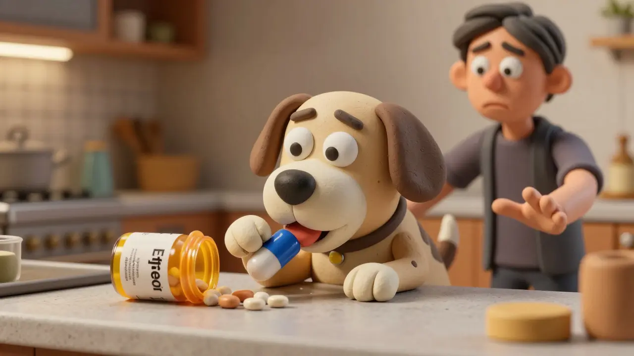 How to Recognize Overdose in Pets from Human Medications