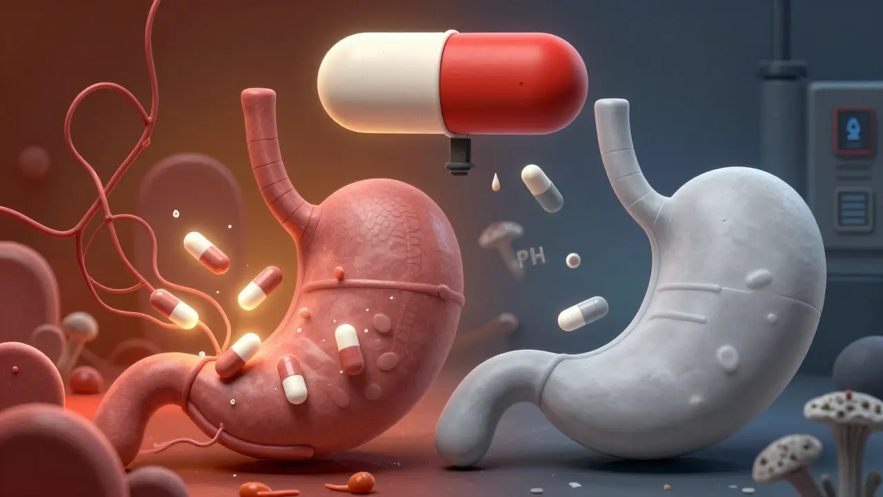 Proton Pump Inhibitors and Antifungals: How They Interfere With Absorption and Effectiveness