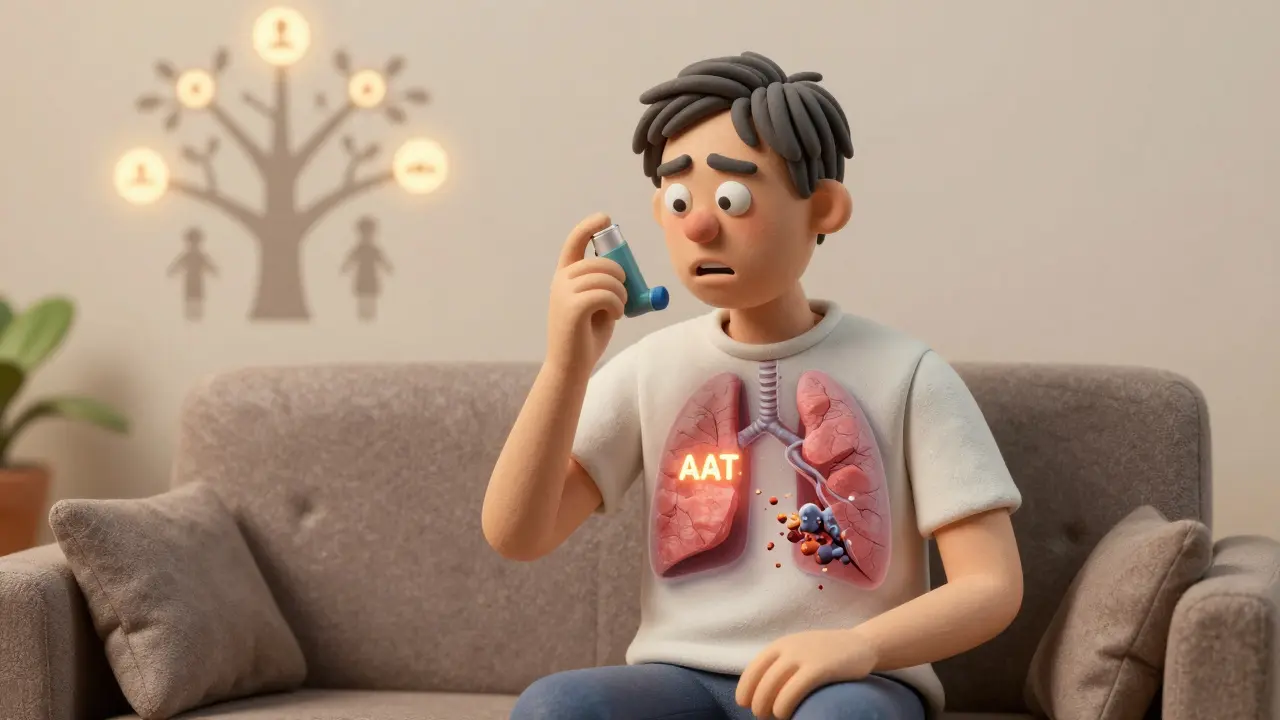 Alpha-1 Antitrypsin Deficiency: Genetic COPD and Treatment