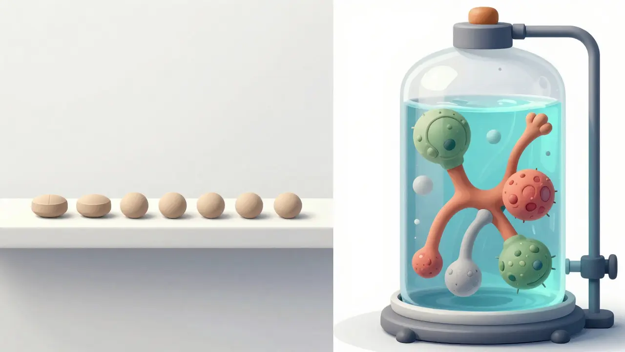 Biologics vs Generics: Why Living Drugs Can't Be Copied Exactly
