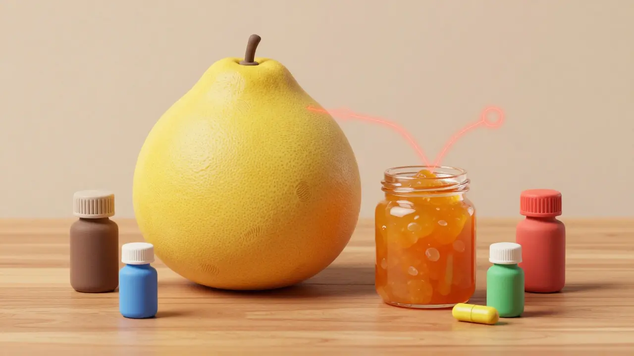 Pomelo and Seville Orange Drug Interactions: Risks Beyond Grapefruit