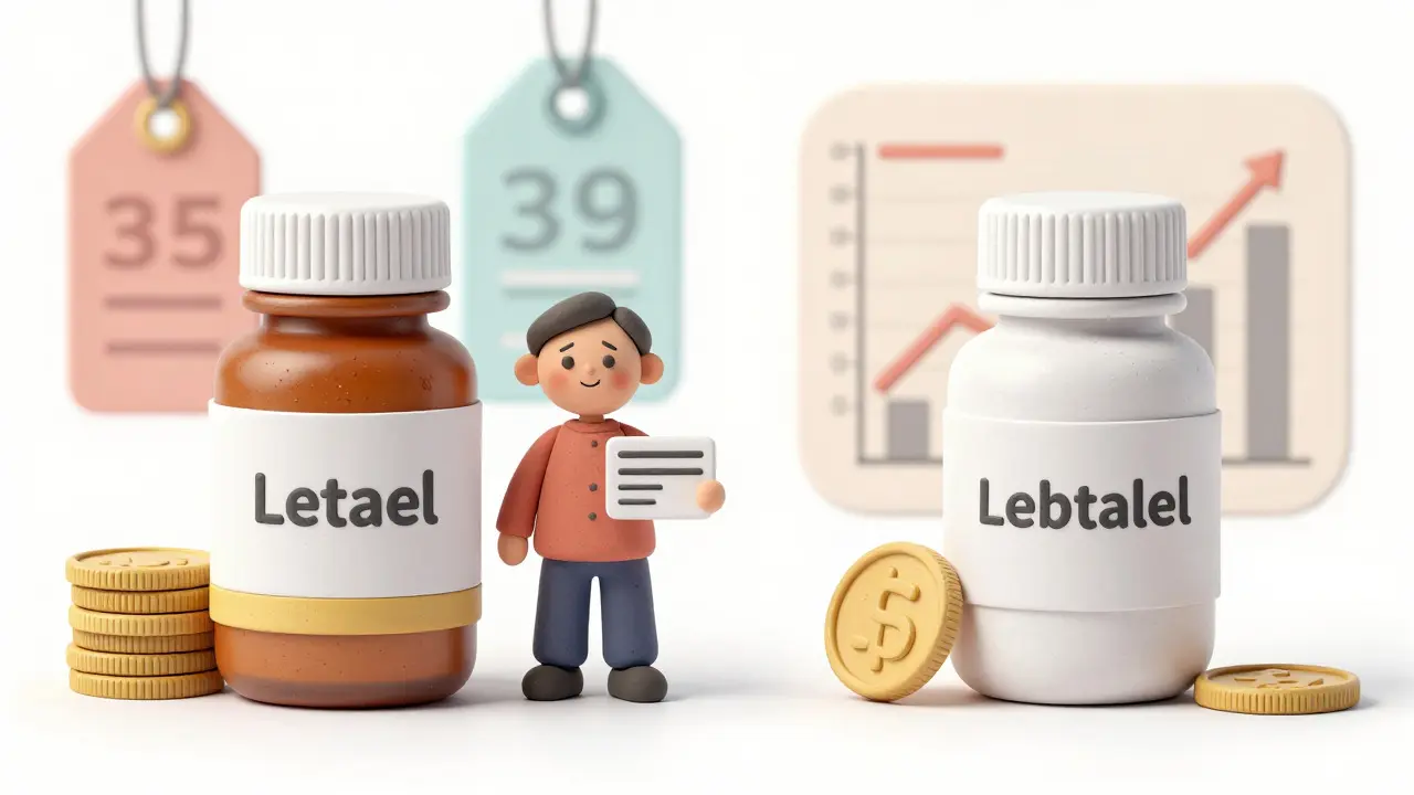 Comparison of expensive brand vs cheap generic pills